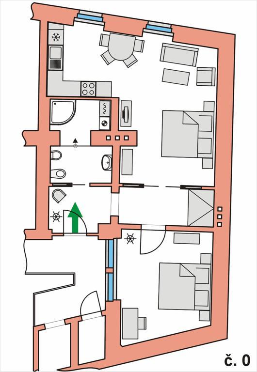 Apartment No 0A Anenska 13 - Stare Mesto ปราก ภายนอก รูปภาพ